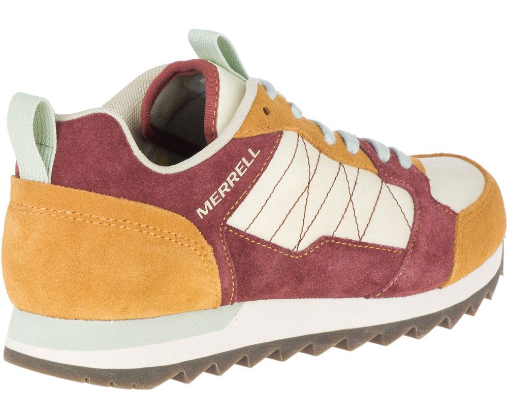 Merrell Sneakers Yellow - Alpine - Womens 09ODYAFJN
